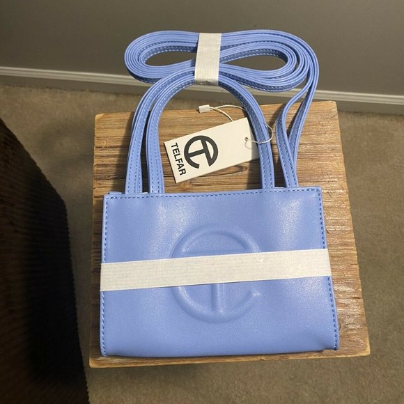 Telfar SMALL Cerulean Shopping Bag - Picture 1 of 2